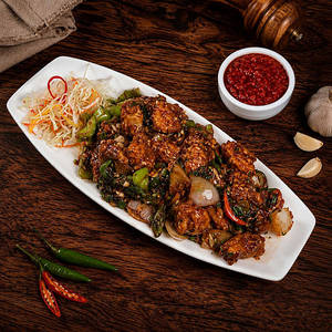 Chicken Chilly Dry