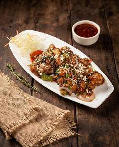 Chicken Twin Pepper Dry