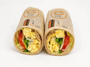 Double Egg& Chees Wrap