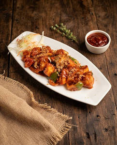Paneer In Hot Garlic Dry