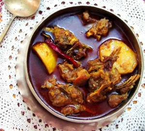 Kochi Pathar Jhol (Tender Mutton Curry)