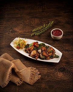 Paneer In Black Pepper Dry