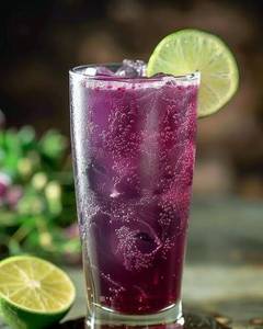 Lime grapes juice