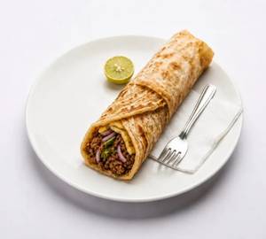 Egg Mutton Keema Roll