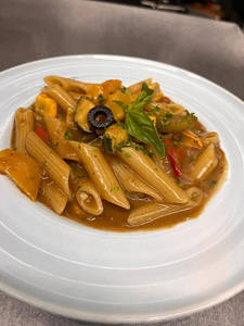 Penne Vegetable Stroganoff