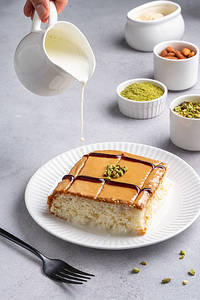 Caramel Milk Cake Half