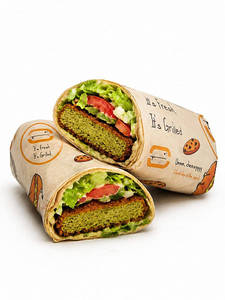 Falafal Kebab Wrap