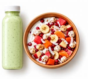 Fast Combo: Falhari Fruity Yoghurt Bowl + Buttermilk (Regular)