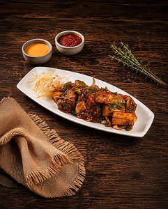 Paneer Manchurian Dry