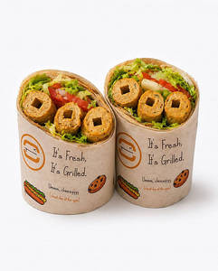 Veg Seekh Kebab Wrap