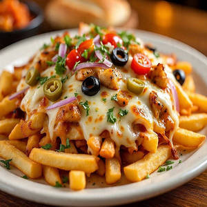 French Fries Loaded Cheesy