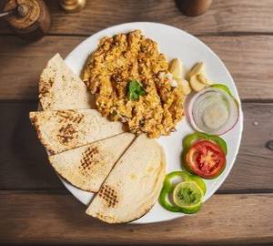 Mexican shawarma plate