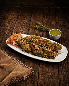 Veg Seekh Lasooni Kebab