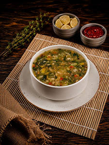 Chicken Lemon Coriander Soup