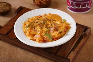 Veg Arrabiata Pasta (red Sauce)