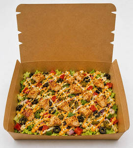 Gourmet Chicken Patty Salad