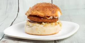 Veg Coleslaw Burger