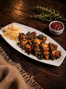 Paneer Manchurian Dry