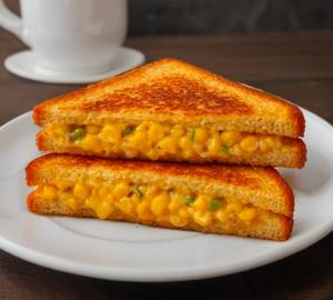 Cheese corn sandwich
