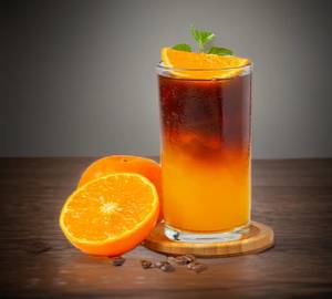 Orange Iced Coffee (without Milk)