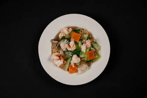 Pan Fried Noodles Sea Food