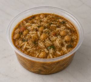 Plain Rice With Chole