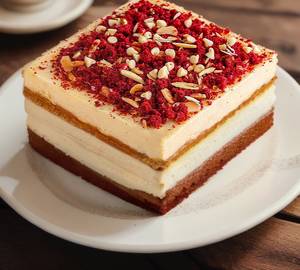 Red Velvet Cheesecake Pastry Square