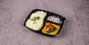 Dal Fry With Rice Combo