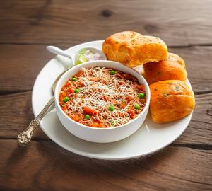 Paneer Red Cheese Pav Bhaji