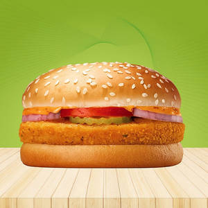 Fire Aloo Tikki Burger