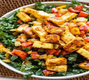 Toasted Paneer Salad