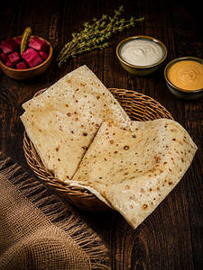 Butter Rumali Roti