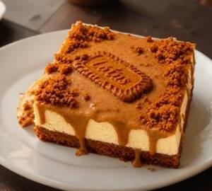 Lotus Biscoff Cheesecake Square 500 Gm