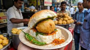 Asli Cheese Vada Pav