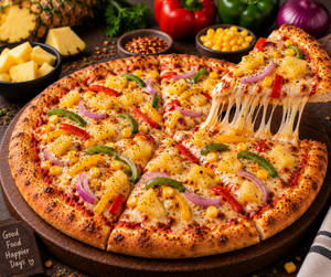 Veg Hawaiian Pizza