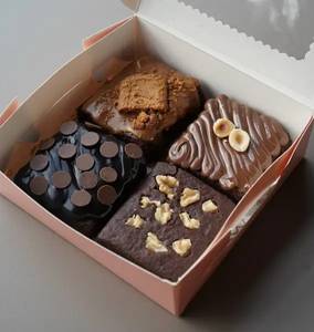 Box Of 4 Assorted Brownies