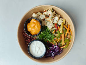 Protein Herb Paneer Rice (28gm Protein )