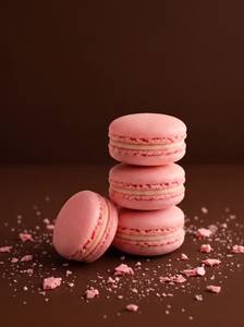 Strawberry Macaron