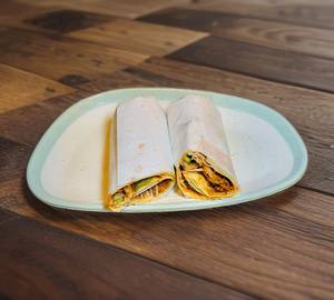 Veg schezwan mayo frankie