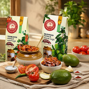 TOMATO PICKLE 400gm and MANGO PICKLE 400gm VALUE PACK 800GM