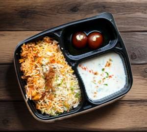 Chicken Biryani Meal (3-Compartment Meal Box)