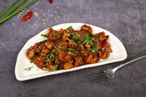 Chilli Mushroom Dry