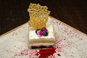 Blueberry Coconut Cake