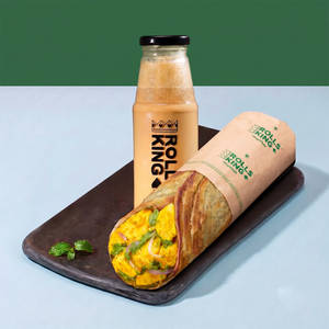 Paneer Classic Roll + Cold Coffee