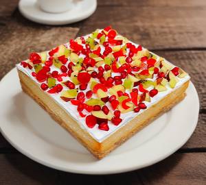 Mix Fruit Cheesecake Square 500 Gm