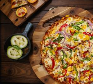 Corn pizza