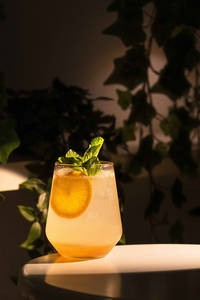 Peach Elderflower Sparkler