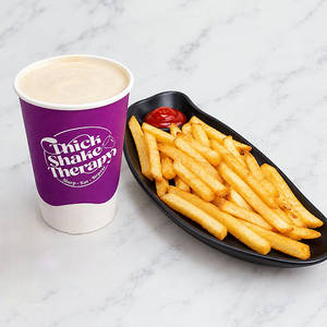 Cold Coffee + Salted Fries