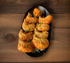 Corn momos [6 pieces]