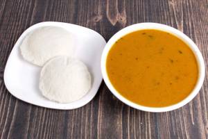 Sambar Idly [2 Pcs]
